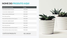 Load image into Gallery viewer, Apresentação de Precificação de Produtos em Powerpoint
