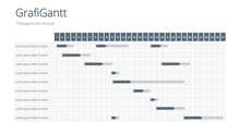 Load image into Gallery viewer, Apresentação com Gráficos de Gantt - GraffiGantt