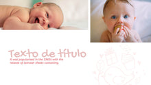Load image into Gallery viewer, Apresentação de Bebê em Powerpoint