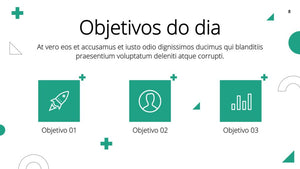 Apresentação de Agenda – EasyBiz em Powerpoint