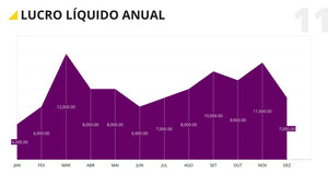 Apresentação de Gráficos Financeiros em Powerpoint – FinGraph