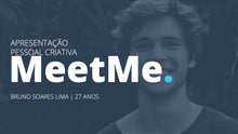 Load image into Gallery viewer, Apresentação Pessoal Criativa Google Slides – MeetMe
