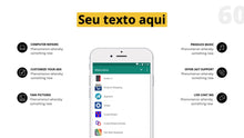 Load image into Gallery viewer, Apresentação de Projetos - PowerProject em Google Slides
