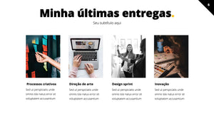 Apresentação Pessoal Criativa Powerpoint - MeetMe