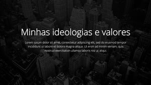 Apresentação Pessoal Criativa Powerpoint - MeetMe